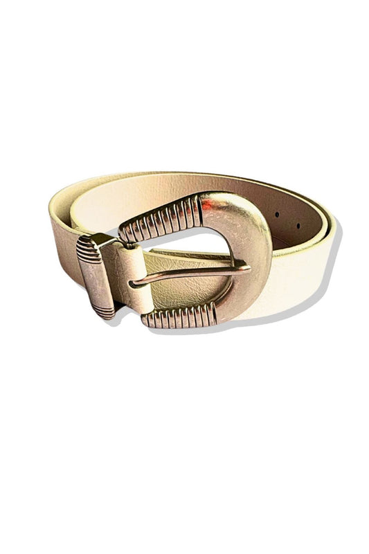 Ivory Buckle Belt