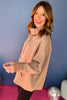 SSYS The Laura Pullover In Tan, must have pullover, must have style, elevated style, elevated pullover, fleece lined pullover, winter style, mom style, shop style your senses by mallory fitzsimmons