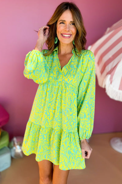 lime green two piece dress Lime Green Two Piece Slim Fit Fashion Prom Outfits