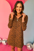 SSYS The Long Sleeve Everyday Dress In Quilted Animal, SSYS the label, must have dress, must have style, office style, spring fashion, elevated style, elevated dress, mom style, work dress, shop style your senses by mallory fitzsimmons