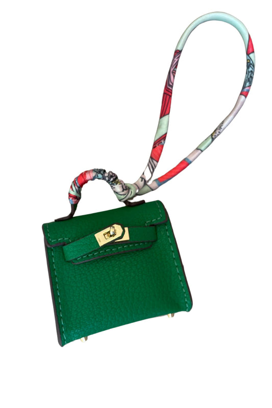Green Purse Bag Keychain