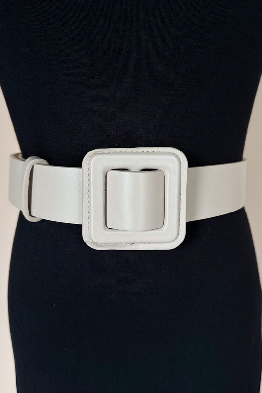 Taupe Square Buckle Belt, accessory, belt, elevated belt, must have belt, shop style your senses by mallory fitzsimmons