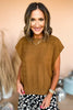 Brown Cable Knit Sweater Vest, closet staple, fall staple, transition piece, elevated style, mom style, mom chic, must have top, shop style your senses by mallory fitzsimmons