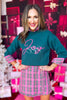 SSYS Signature Long Sleeve Poplin Undershirt In Pink Tartan