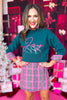 SSYS Melody Tartan Plaid Skort In Pink