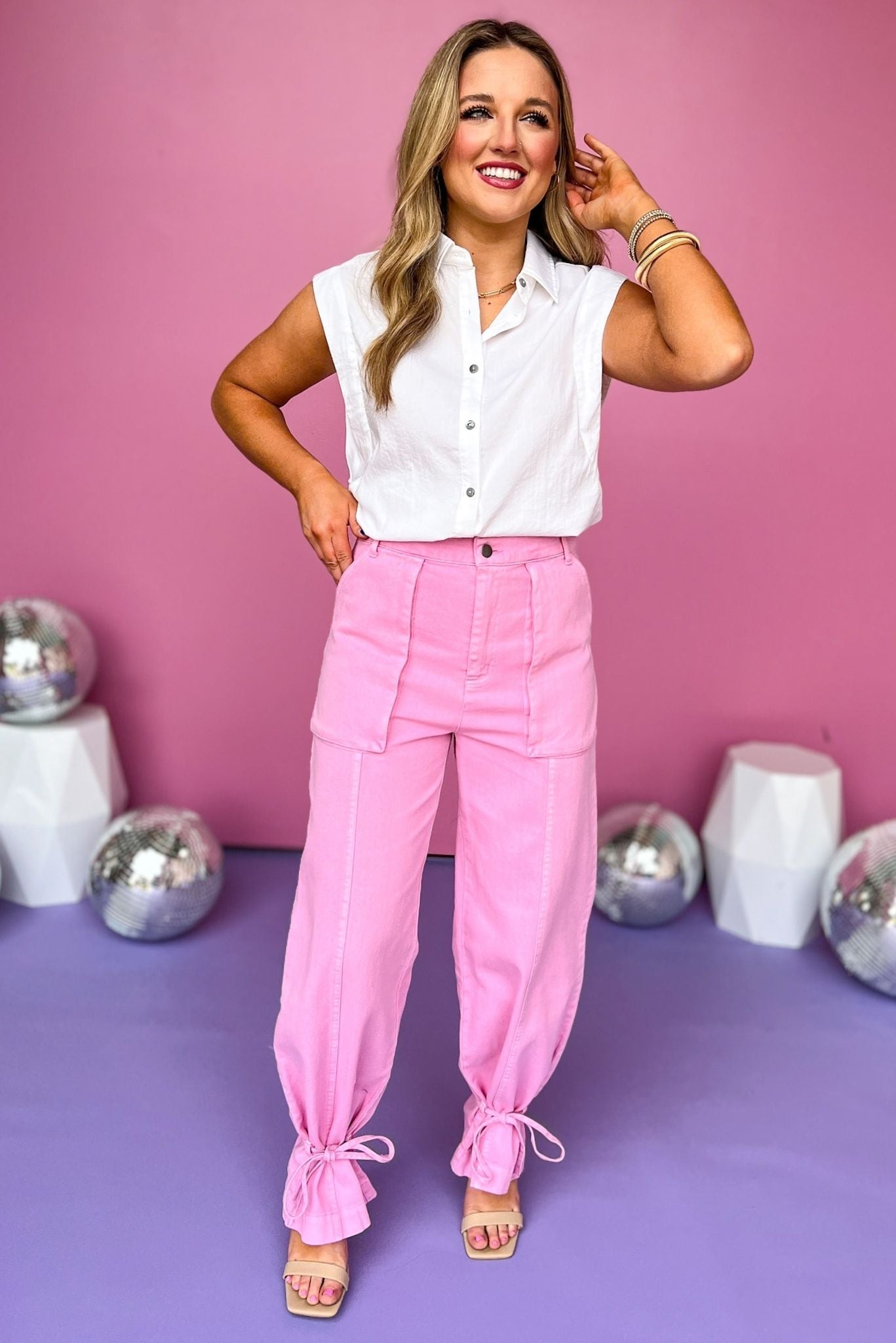 Ankle Tie Pants, Shop The Largest Collection