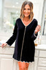 SSYS Black Long Sleeve Get Ready Robe™, SSYS the label, elevated robe, elevated get ready robe, must have robe, must have gift, elevated gift, mom style, elevated style, chic style, conventional style, shop style your senses by mallory fitzsimmons