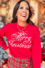SSYS Merry Christmas Sweater In Red