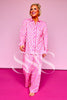 SSYS Millie Long Sleeve Pink Candy Hearts Pajamas Set