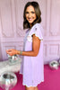 SSYS Light Lavender Get Ready Robe™, SSYS The Label, Get Ready Robe, GRR, robe, morning robe, night robe, zip up robe, lavender robe, lavender morning robe, lavender night robe, lavender zip up robe, scallop detail robe, lavender scallop detail robe, short sleeve robe, lavender short sleeve robe, must have robe, elevated robe, elevated style, elevated lifestyle, Shop Style Your Senses by Mallory Fitzsimmons, SSYS by Mallory FItzsimmons