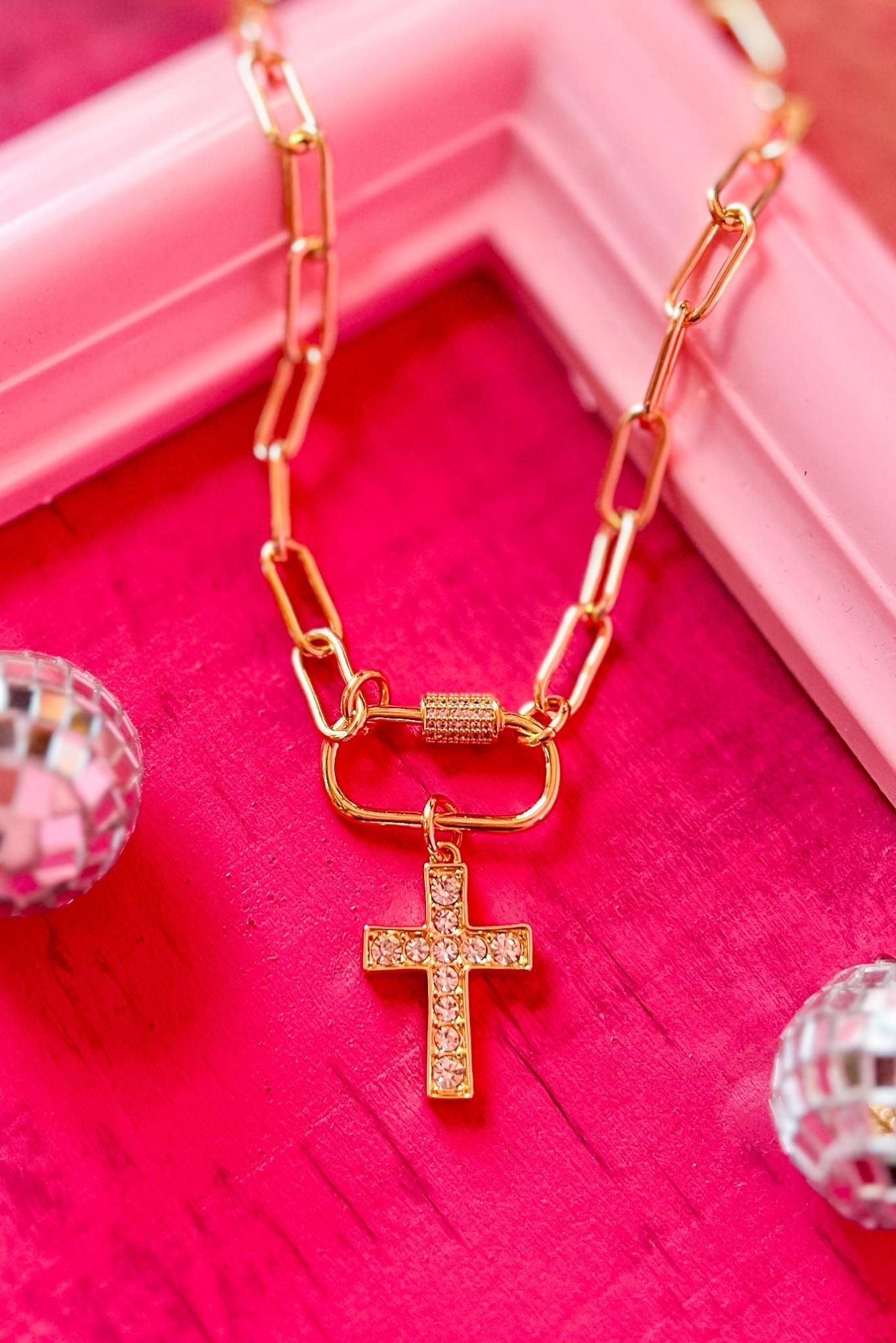 SSYS Scripture Cross Charm, ssys the label, must have charm, must have charm necklace, elevated charm, elevated charm necklace, acessories, scripture charm, scripture, gift, mom style, shop style your senses by mallory fitzsimmons