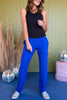 Royal Blue Butter Straight Leg Cargo Pants, cargo pants, must have pants, must have cargos, elevated style, street style, mom style, fall pants, fall style, shop style your senses by mallory fitzsimmons