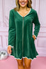 SSYS Hunter Green Long Sleeve Get Ready Robe™, SSYS the label, elevated robe, elevated get ready robe, must have robe, must have gift, elevated gift, mom style, elevated style, chic style, conventional style, shop style your senses by mallory fitzsimmons