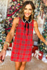 SSYS The Caroline Dress In Red Tartan Plaid, must have dress, must have style, holiady style, holiday fashion, elevated style, elevated dress, mom style, holiday collection, holiday dress, shop style your senses by mallory fitzsimmons