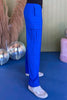 Royal Blue Butter Straight Leg Cargo Pants, cargo pants, must have pants, must have cargos, elevated style, street style, mom style, fall pants, fall style, shop style your senses by mallory fitzsimmons