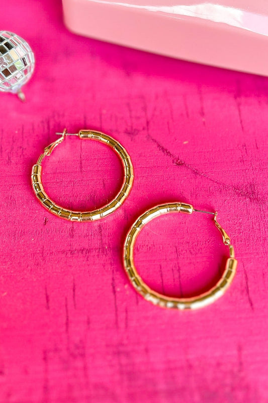  Gold Metal Gooseneck Hoop Earrings, Accessory, Earrings, Shop Style Your Senses by Mallory Fitzsimmons