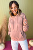 Mauve Stud Detail Hooded Sweatshirt, must have pullover, must have style, comfy style, fall style, fall fashion, affordable fashion, elevated pullover, elevated style, mom style, must have basic, elevated basic, shop style your senses by mallory fitzsimmons