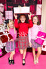 SSYS Kids Darby Ruffle Neck Sweater In Pink