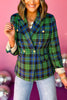 Green Plaid Printed Front Button Blazer, must have blazer, must have style, must have print, elevated style, elevated blazer, mom style, fall style, fall fashion, shop style your senses by mallory fitzsimmons