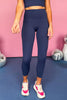 SSYS Navy Blue Highwaist Seamless Leggings, must have leggings, must have athleisure, elevated style, elevated athleisure, mom style, active style, active wear, fall athleisure, fall style, comfortable style, elevated comfort, shop style your senses by mallory fitzsimmons