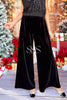SSYS Velvet Jules Trouser Pants In Black