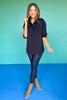 SSYS Black Faux Leather Leggings