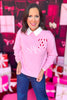 SSYS Candy Cane Sweater In Pink