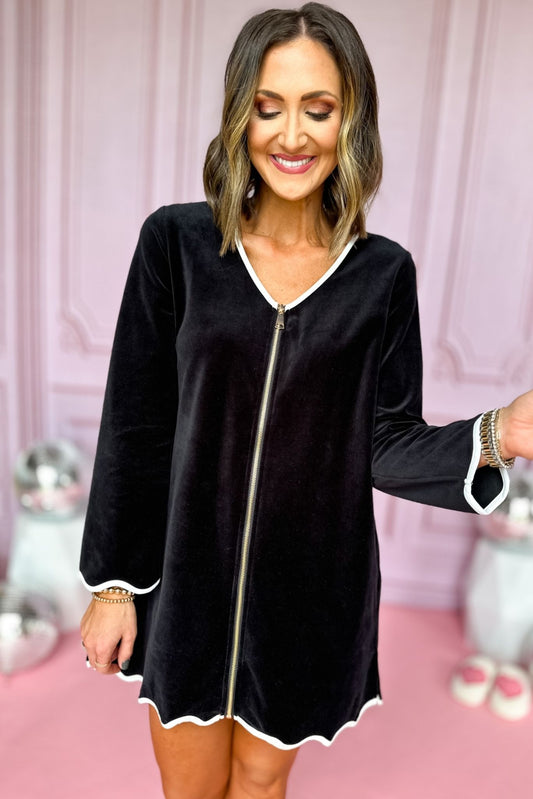 SSYS Black Long Sleeve Get Ready Robe™, SSYS the label, elevated robe, elevated get ready robe, must have robe, must have gift, elevated gift, mom style, elevated style, chic style, conventional style, shop style your senses by mallory fitzsimmons