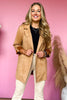 Camel Faux Suede Lapel Detail Jacket, elevated style, elevated jacket, faux suede jacket, must have style, must have fall, fall style, fall jacket, shop style your senses by mallory fitzsimmons