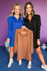 SSYS The Long Sleeve Everyday Dress In Royal, SSYS the label, everyday dress, must have dress, must have style, fall style, fall fashion, elevated style, elevated dress, mom style, fall collection, fall dress, shop style your senses by mallory fitzsimmons