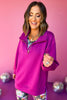 SSYS The Ainsley Air Pullover In Magenta, must have pullover, must have athleisure, elevated style, elevated athleisure, mom style, active style, active wear, fall athleisure, fall style, comfortable style, elevated comfort, shop style your senses by mallory fitzsimmons