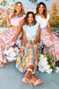 SSYS The Eve Tiered Maxi Skirt In Floral, ssys the label, must have skirt, printed skirt, easter skirt, must have easter skirt, spring fashion, mom style, brunch style, church style, shop style your senses by mallory fitzsimmons, ssys by mallory fitzsimmons