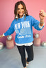 Blue New York Tennis Club Graphic Sweatshirt, must have sweatshirt, elevated sweatshirt, graphic sweatshirt, must have style, comfortable style, casual fashion, mom style, shop style your senses by mallory fitzsimmons