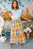 SSYS The Eve Tiered Maxi Skirt In Plaid, ssys the label, must have skirt, printed skirt, easter skirt, must have easter skirt, spring fashion, mom style, brunch style, church style, shop style your senses by mallory fitzsimmons, ssys by mallory fitzsimmons