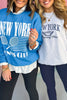 Blue New York Tennis Club Graphic Sweatshirt, must have sweatshirt, elevated sweatshirt, graphic sweatshirt, must have style, comfortable style, casual fashion, mom style, shop style your senses by mallory fitzsimmons