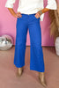  Royal Blue High Rise Wide Leg Jeans, must have pants, must have style, must have color, elevated style, elevated pants, mom style, shop style your senses by mallory fitzsimmons