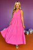 SSYS The Margot Sleeveless Maxi Dress In Bubblegum Pink OUTLET *FINAL SALE*, SSYS the Label, Margot dress, dress, sleeveless dress, maxi dress, bubblegum pink Margot dress, bubblegum pink dress, bubblegum pink sleeveless dress, bubblegum pink maxi dress, must have dress, elevated dress, elevated style, outlet, Shop Style Your Senses by mallory Fitzsimmons, SSYS by Mallory Fitzsimmons