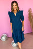 SSYS The Morgan Dress In Navy, SSYS the label, elevated style, elevated dress, must have dress, must have style, fall style, fall dress, fall must have, church dress, shop style your senses by mallory fitzsimmons