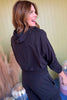 Black Quarter Zip Long Sleeve Hoodie, must have pullover, must have style, comfy style, comfortable fashion, affordable fashion, elevated pullover, elevated style, mom style, must have basic, elevated basic, shop style your senses by mallory fitzsimmons
