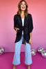 Black Muslin Front Tie Open Cardigan, cardigan, muslin cardigan, front tie cardigan, open cardigan, black cardigan, black muslin cardigan, black front tie cardigan, black open cardigan, must have cardigan, elevated cardigan, elevated style, summer cardigan, summer style, Shop Style Your Senses by Mallory Fitzsimmons, SSYS by Mallory Fitzsimmons