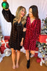 Burgundy Velvet V Neck Bubble Long Sleeve Dress, must have dress, must have style, elevated dress, elevated style, holiday style, holiday fashion, elevated holiday, holiday collection, affordable fashion, mom style, shop style your senses by mallory fitzsimmons