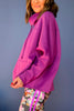 SSYS The Laura Pullover In Berry, must have pullover, must have style, elevated style, elevated pullover, fleece lined pullover, winter style, mom style, shop style your senses by mallory fitzsimmons
