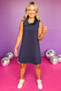 SSYS The Berkley Scuba Collared Sleeveless Dress In Navy, dress, active dress, scuba dress, collared dress, sleeveless dress, navy dress, navy active dress, navy scuba dress, navy collared dress, navy sleeveless dress, must have dress, must have active dress, elevated dress, elevated active dress, elevated style, elevated athleisure, Shop Style Your Senses by Mallory Fitzsimmons, SSYS by Mallory Fitzsimmons