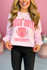 Light Pink Rodeo Drive University Raw Edge Graphic Sweatshirt, must have sweatshirt, elevated sweatshirt, graphic sweatshirt, must have style, comfortable style, casual fashion, mom style, shop style your senses by mallory fitzsimmons