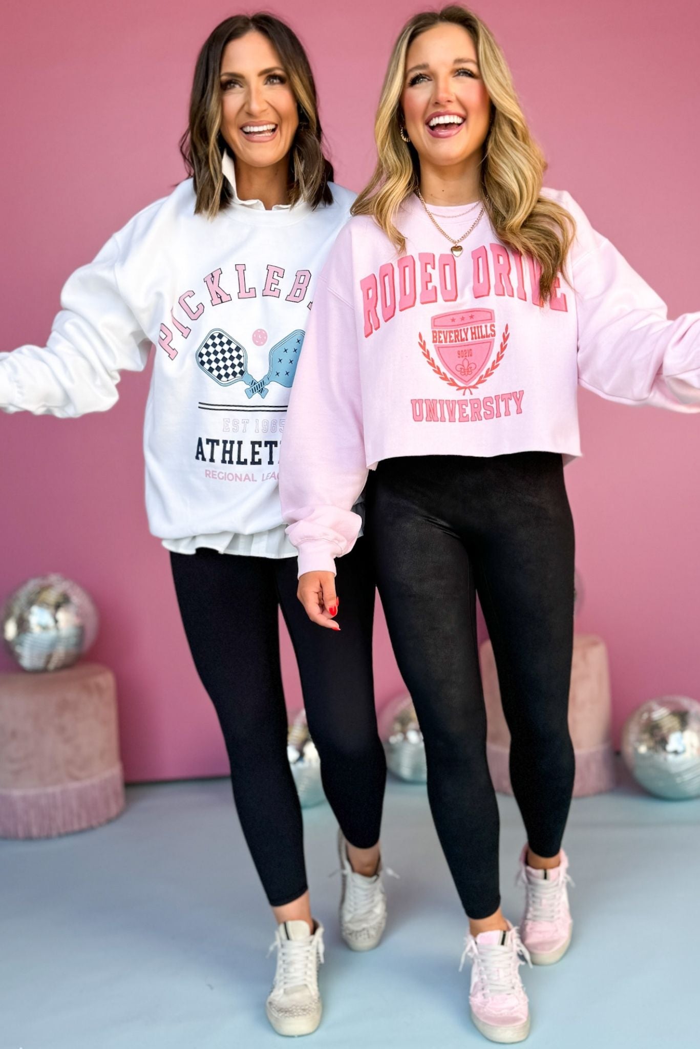 Light Pink Rodeo Drive University Raw Edge Graphic Sweatshirt, must have sweatshirt, elevated sweatshirt, graphic sweatshirt, must have style, comfortable style, casual fashion, mom style, shop style your senses by mallory fitzsimmons