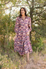 SSYS Emery Long Sleeve Dress In Vintage Meadow