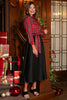 SSYS Dianne Tie Waist Maxi Dress In Red Tartan