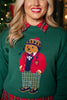 SSYS Signature Long Sleeve Poplin Undershirt In Red Tartan