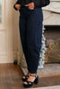 Lovervet High Rise Rhinestone Studded Barrels Jeans