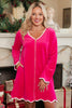 SSYS Hot Pink Long Sleeve Get Ready Robe™